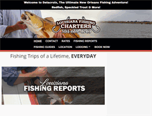 Tablet Screenshot of la-charters.com